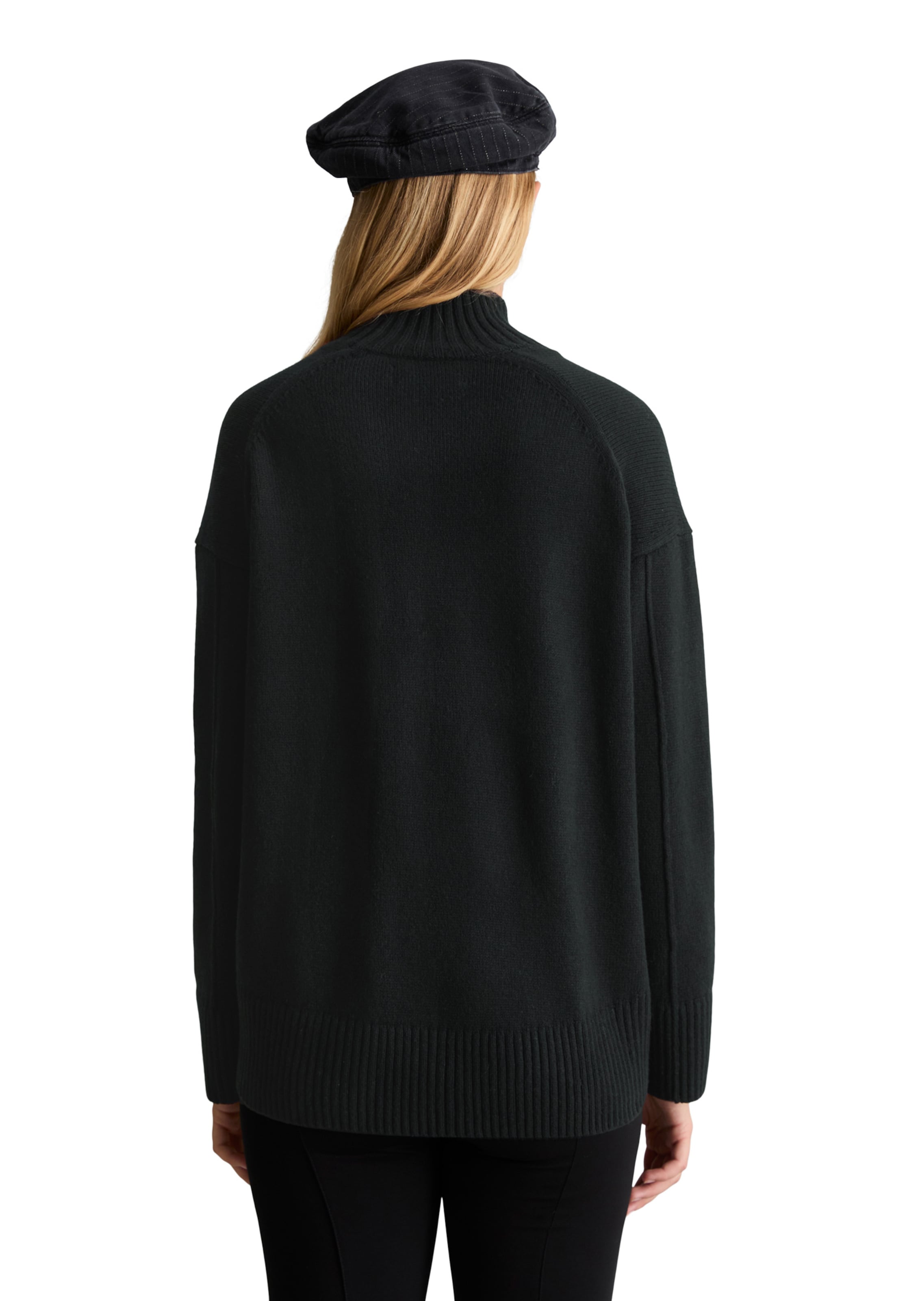 Marc O'Polo DENIM Pullover in Schwarz: Rückseite