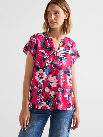 STREET ONE Bluse i rosa: forside