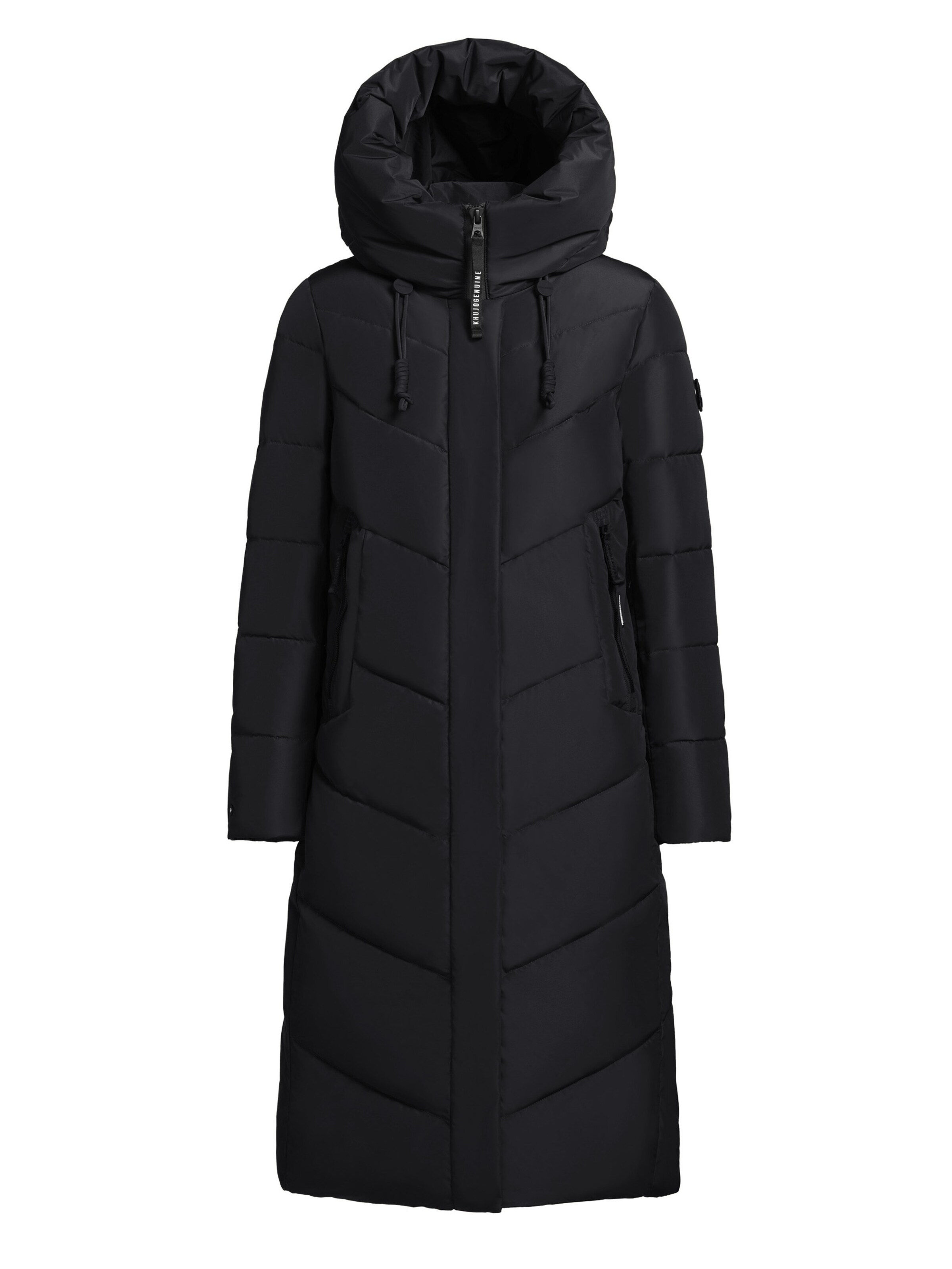 khujo Winter coat 'Taru' in Black: front