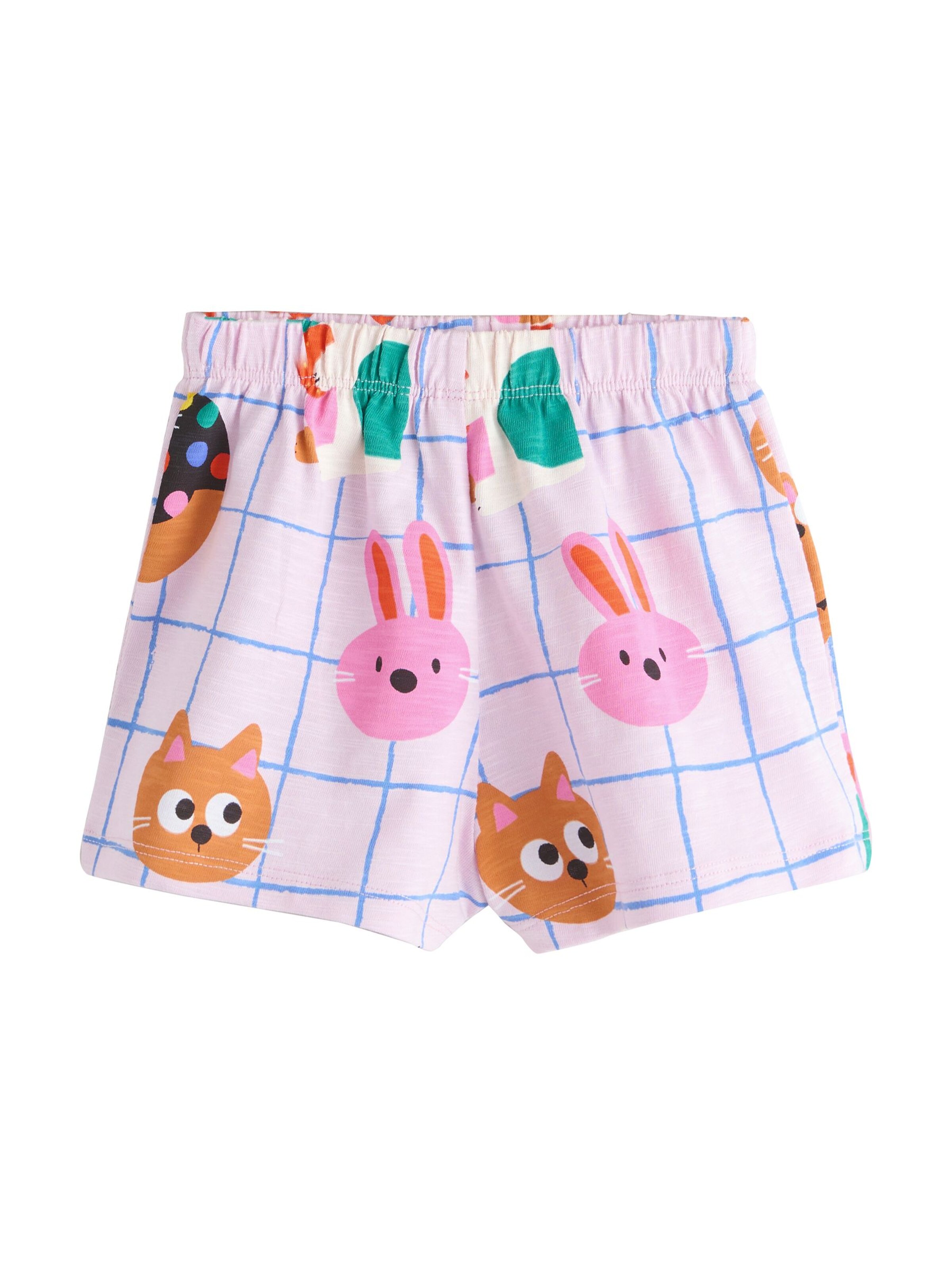 Next Loosefit Shorts in Lila: Vorderseite