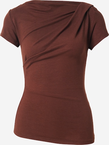 Trendyol Tričko - Hnedá: predná strana