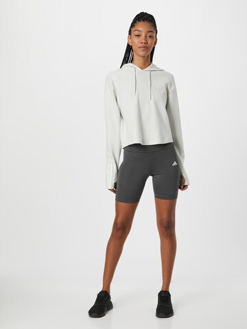 ADIDAS PERFORMANCE Skinny Sportnadrágok 'Essentials' - szürke