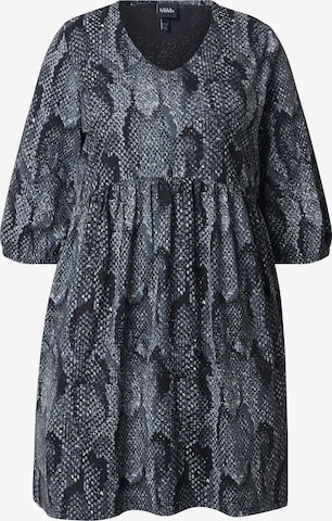 Ulla Popken Dress in Grey: front