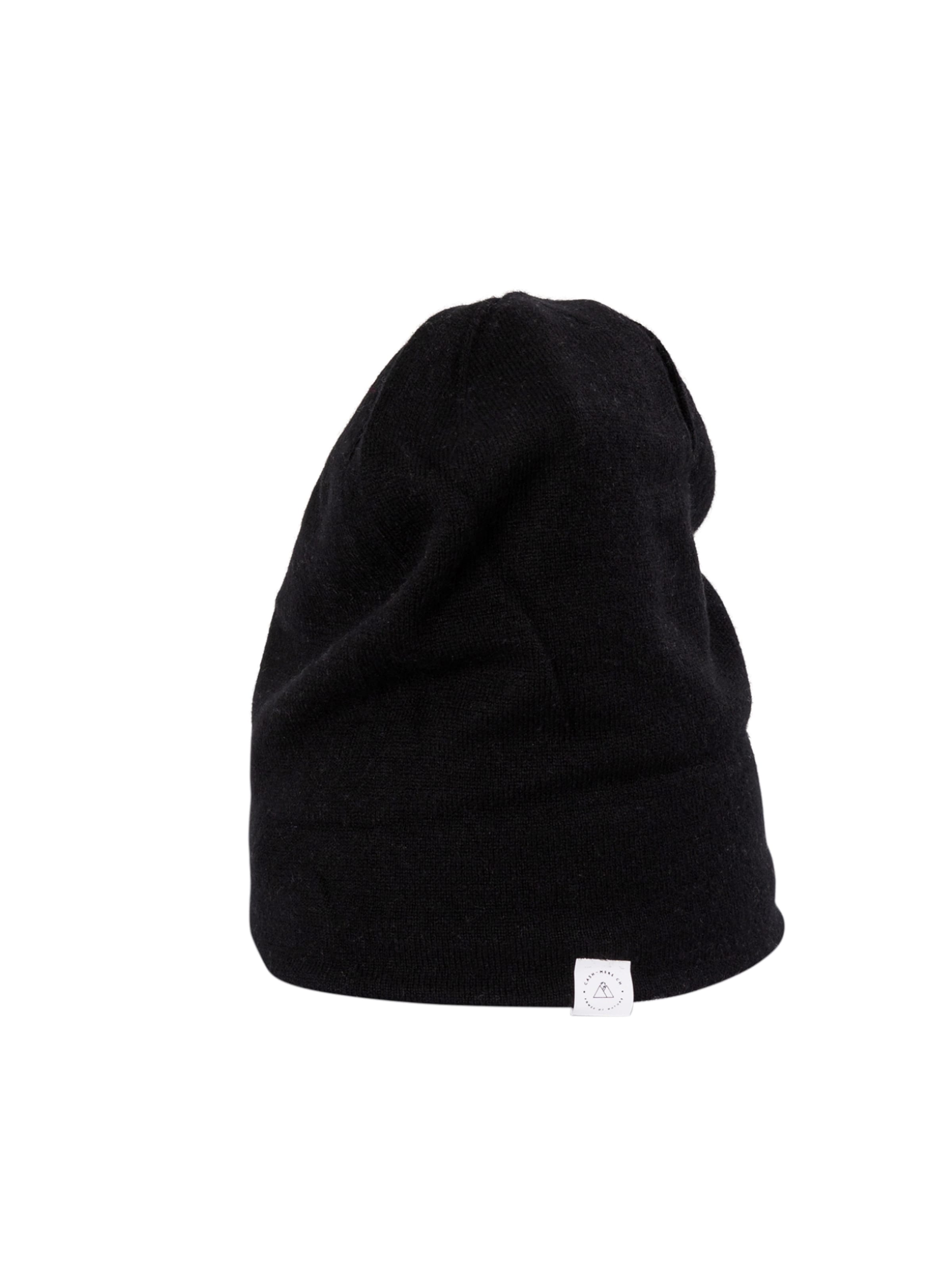 CASH-MERE.CH Pipo värissä musta: etupuoli