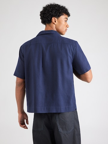 Abercrombie & Fitch Comfort Fit Πουκάμισο σε μπλε