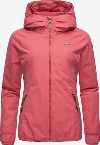 Veste outdoor 'Dizzie' Ragwear en rose : devant