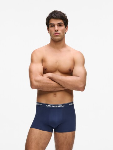 Boxer di Karl Lagerfeld in blu: frontale