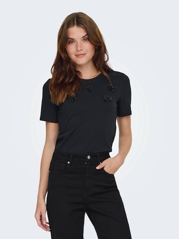 Maglietta 'ONLELMA' di ONLY in nero: frontale