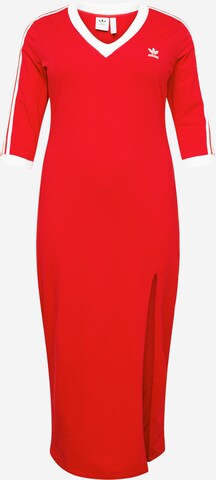 ADIDAS ORIGINALS Dress 'Adicolor' in Red: front