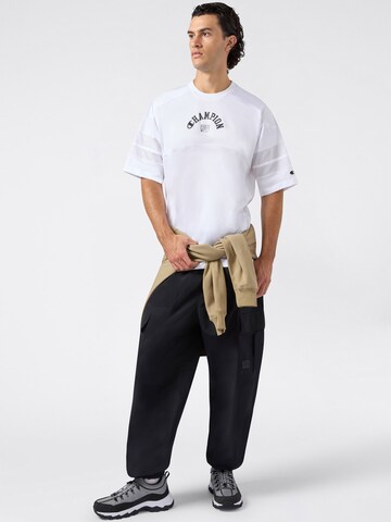 balta Champion Authentic Athletic Apparel Marškinėliai