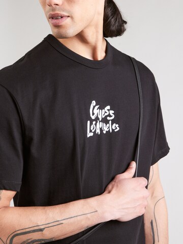 T-Shirt GUESS en noir