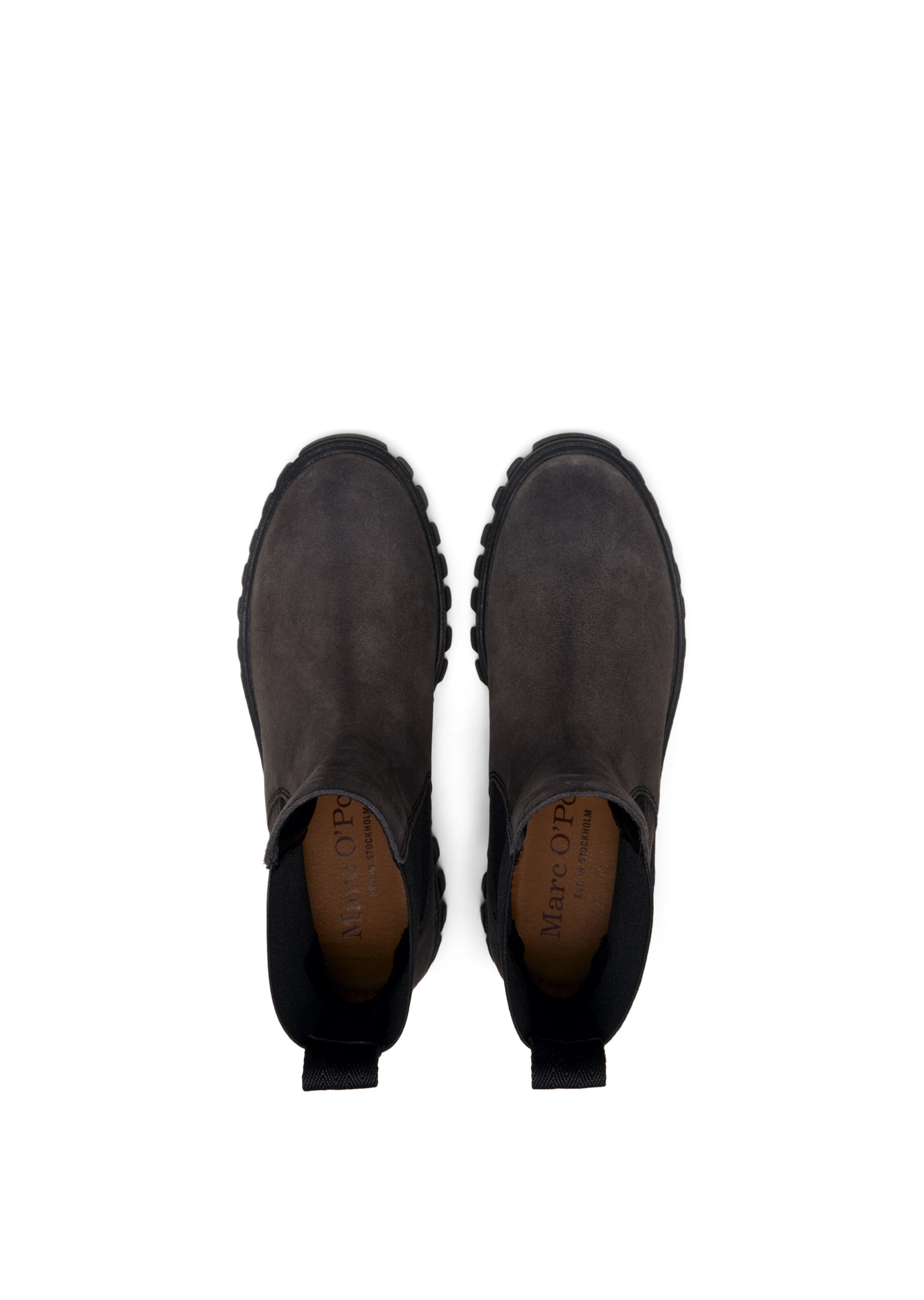 Marc O'Polo Chelsea Boot 'Valva' in Grau