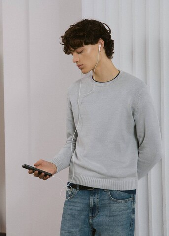 MANGO TEEN Sweater 'Basico' in Grey