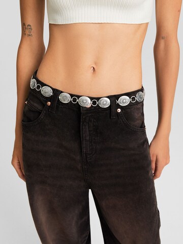 Ceinture Bershka en argent