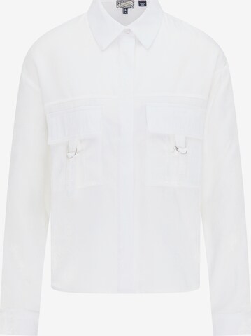 DreiMaster Vintage Blouse in White: front