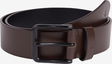 Calvin Klein Jeans Belt in Brown: front