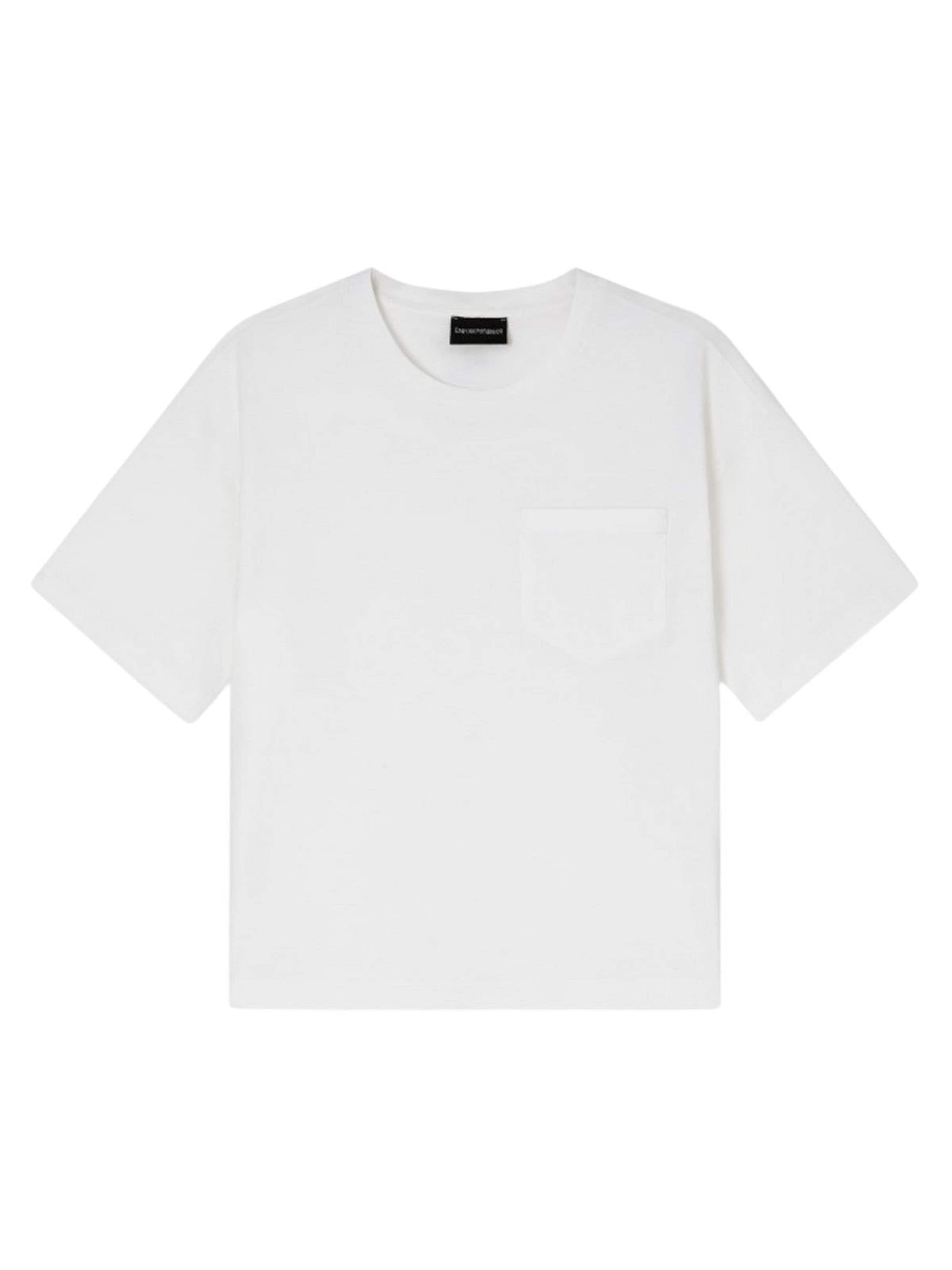 Emporio Armani - Camiseta en blanco: frente