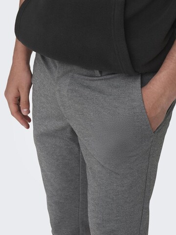 Only & Sons Tapered Hose in Grau