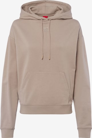 Sweat-shirt ' Delfinia ' HUGO en beige : devant