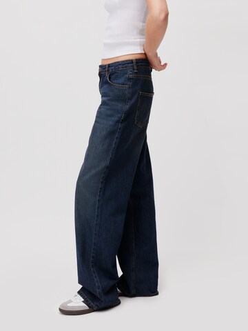 LeGer by Lena Gercke Regular Bandplooi jeans 'Birka Tall' in Blauw