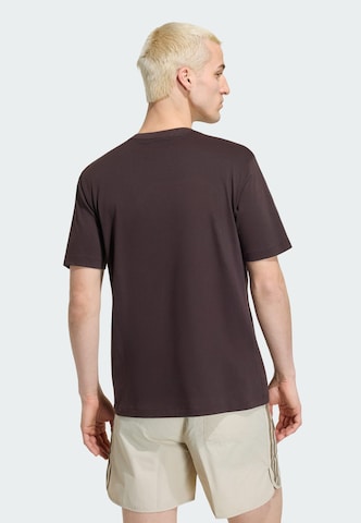 T-Shirt ADIDAS ORIGINALS en marron