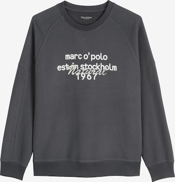 Marc O'Polo Sweatshirt in Black: front