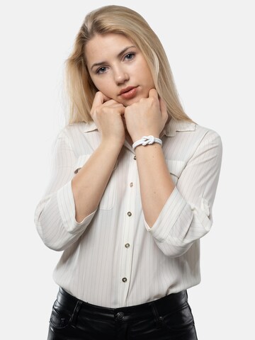 Bracelet 'Knot' SERASAR en blanc