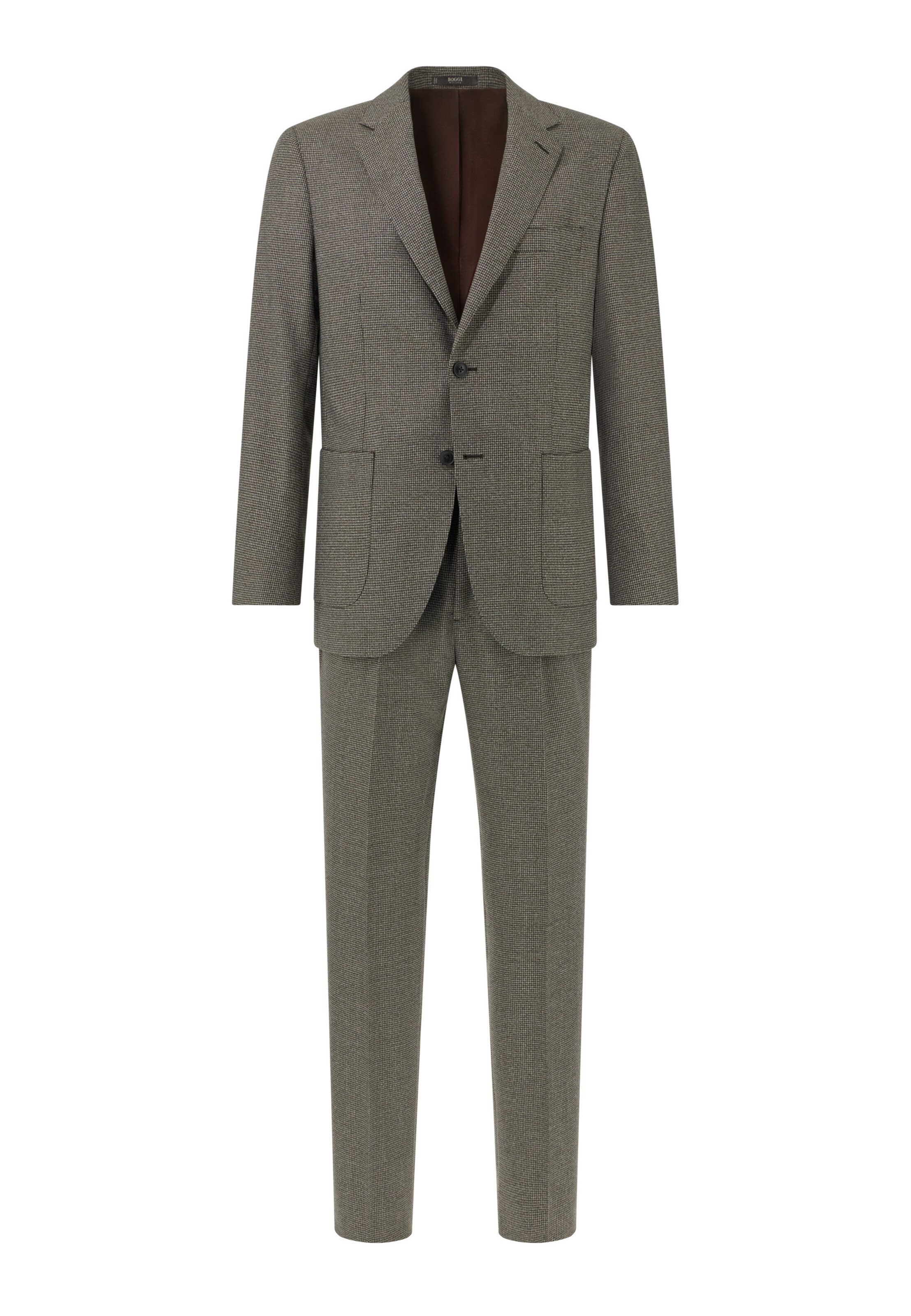 Regular Costume Boggi Milano en gris : devant