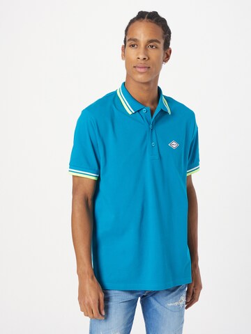 REPLAY Poloshirt in Blau: predná strana