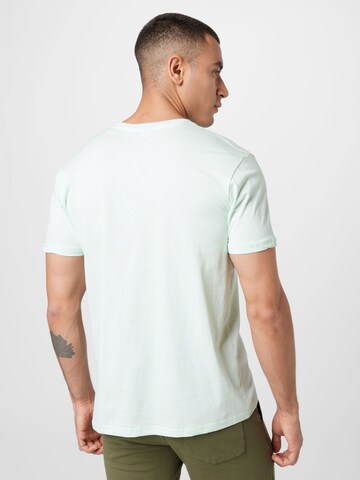 Coupe regular T-Shirt ALPHA INDUSTRIES en vert