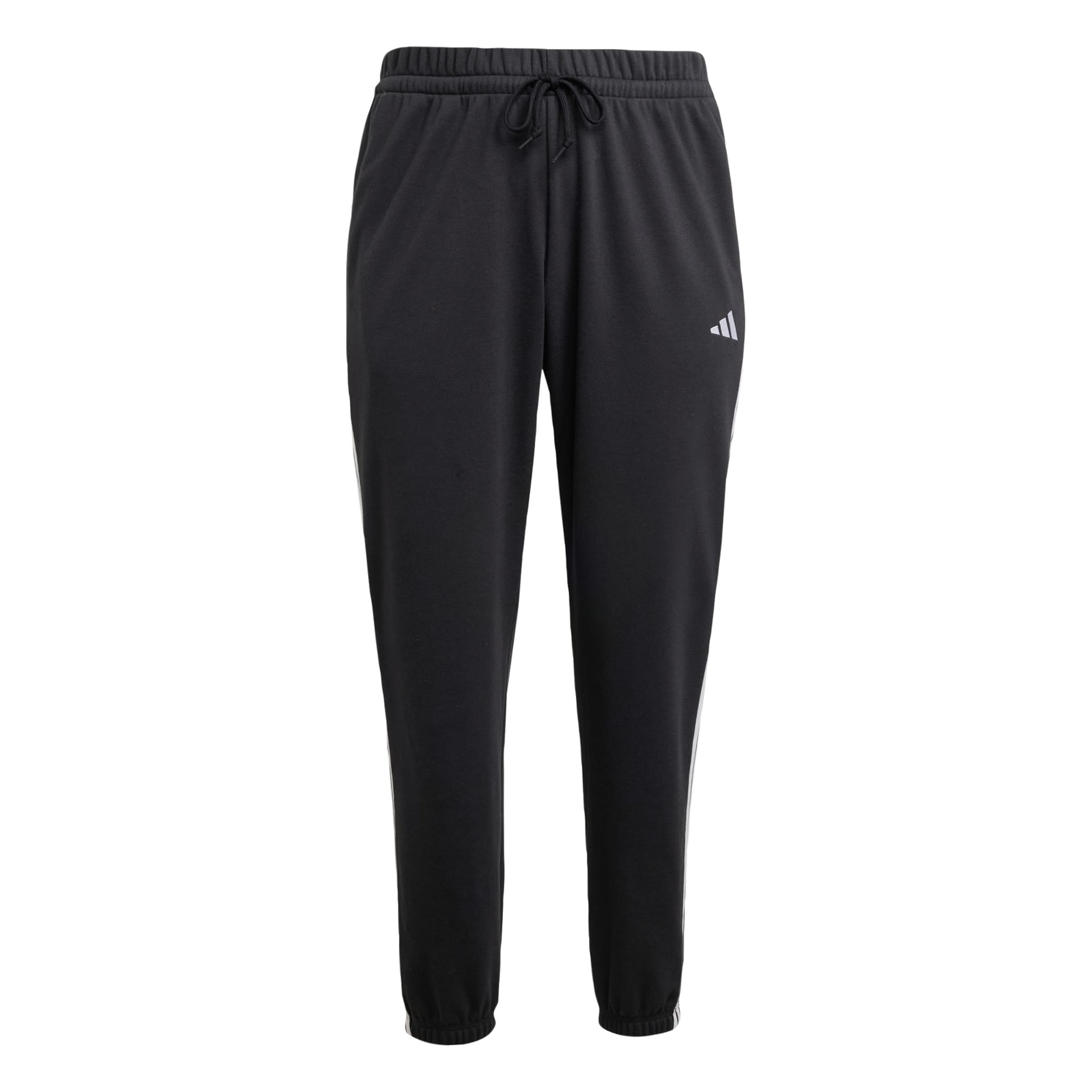 Tapered Pantaloni sportivi 'Essentials' di ADIDAS SPORTSWEAR in nero: frontale