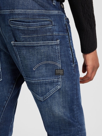 G-Star RAW Slimfit Jeans 'Staq' in Blauw