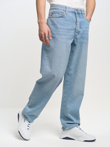 BIG STAR Loosefit Jeans 'ISAAC' in Blauw