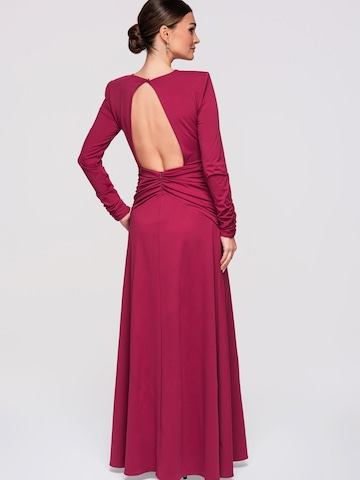 Ombre Avondjurk in Rood