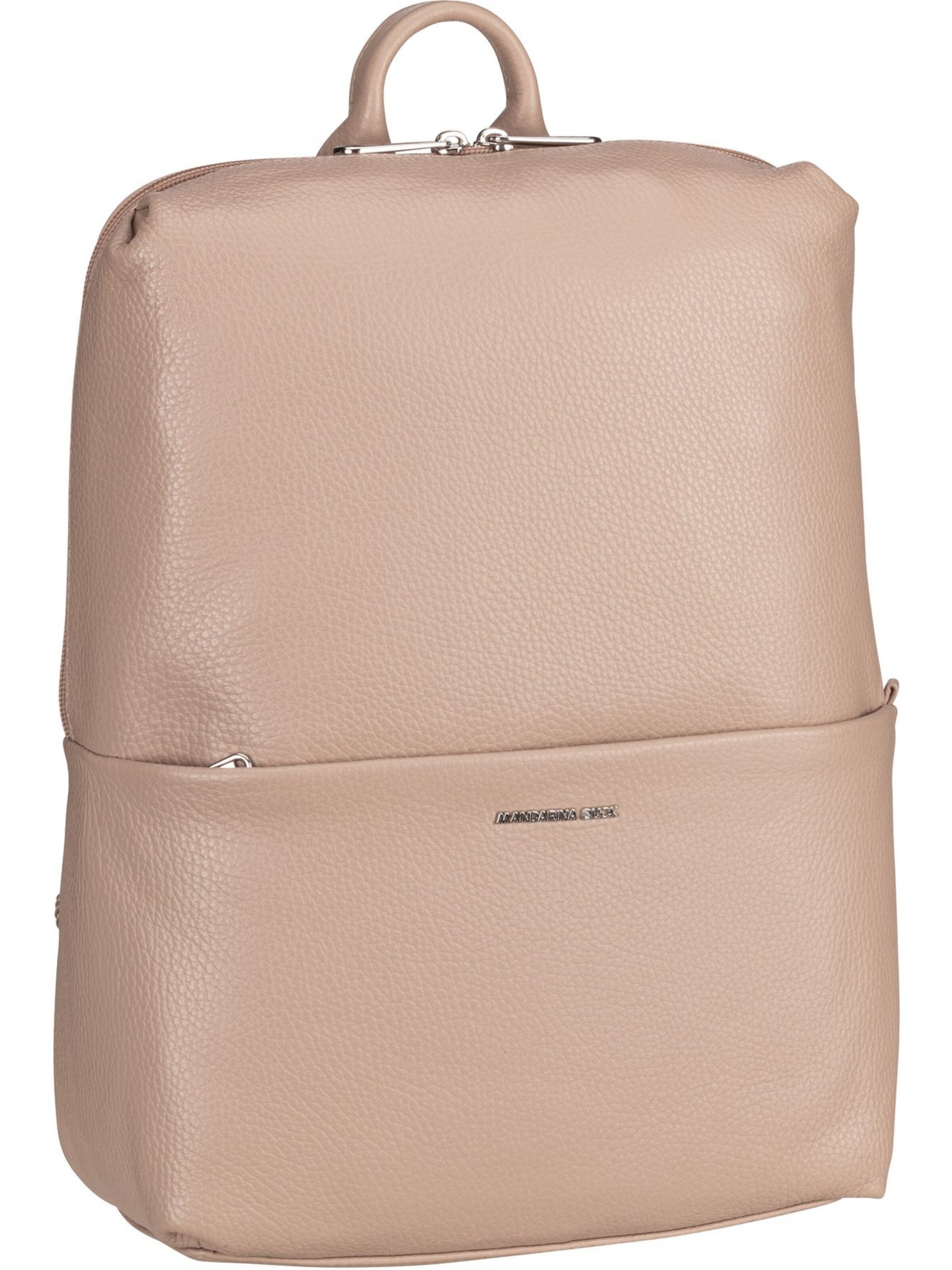 MANDARINA DUCK Backpack in Beige: front