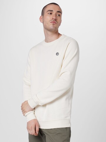 anerkjendt Sweatshirt 'ALLEN' in Beige: voorkant