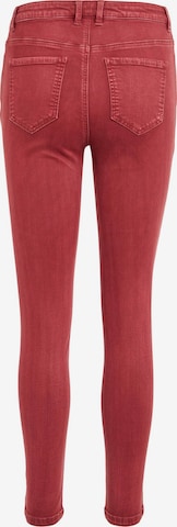 VILA Skinny Jeans 'AMY' i rød