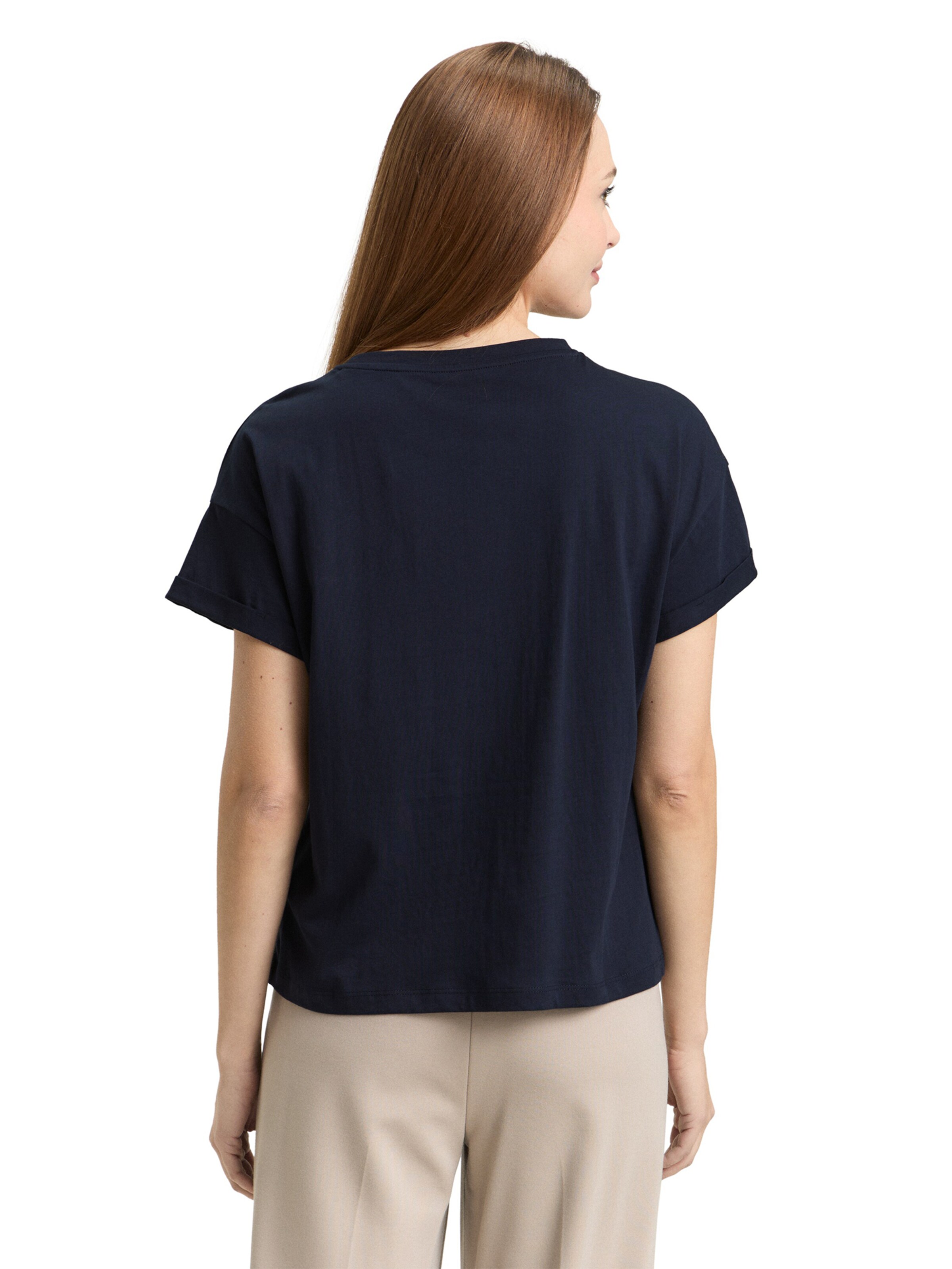TOM TAILOR T-Shirt in Blau