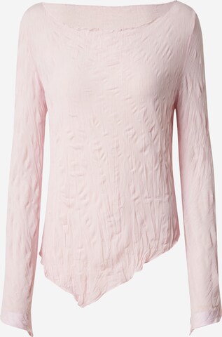 ABOUT YOU x Toni Garrn Shirt 'Dana' in Roze: voorkant