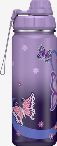 STEP BY STEP Trinkflasche in Lila: Vorderseite