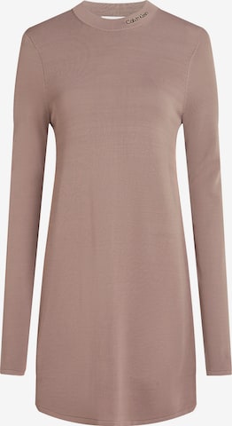 Calvin Klein Jeans Трикотажное платье в Ярко-розовый: спереди