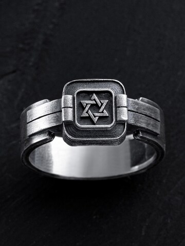 Anello 'SHIELD OF DAVID' di REYTEL in argento