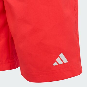 ADIDAS SPORTSWEAR Sportbadeshorts in Rot