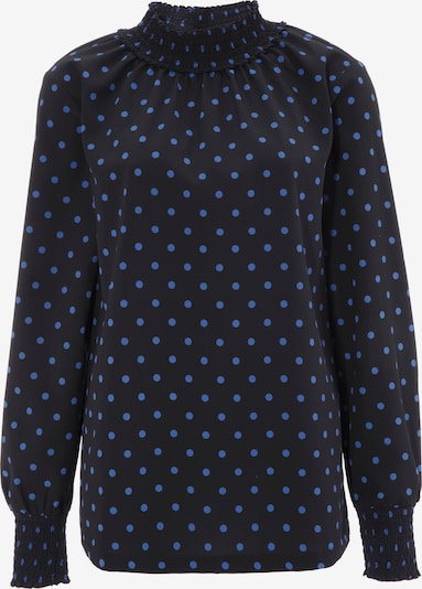 Aniston CASUAL Bluse in blau / schwarz, Produktansicht