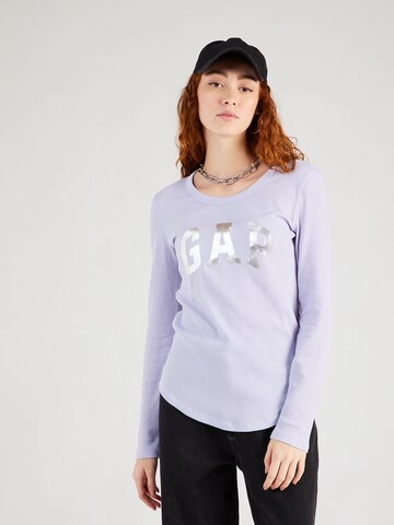 T-shirt GAP en violet : devant