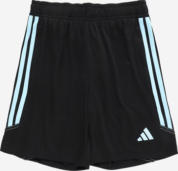 ADIDAS PERFORMANCE Sportbroek 'Tiro 23 Club' in Zwart: voorkant