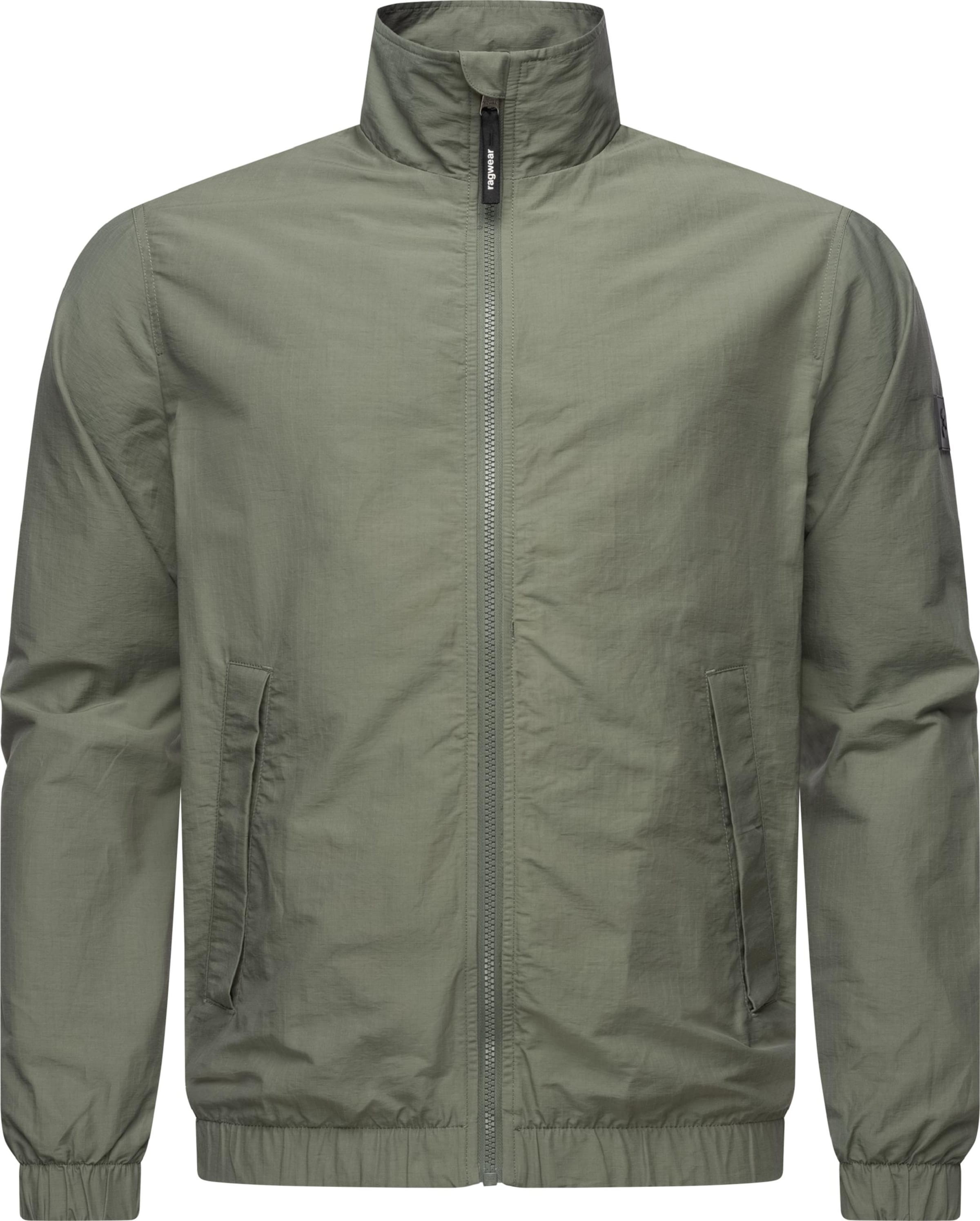 Ragwear Φθινοπωρινό και ανοιξιάτικο μπουφάν 'Holdeon' σε πράσινο: μπροστά