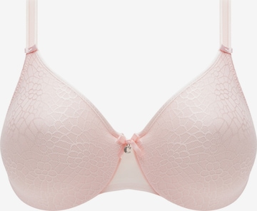 Chantelle Minimiser Minimizer 'Magnifique' in Pink: front