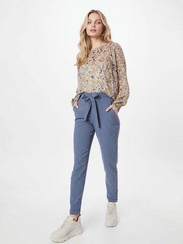 Effilé Pantalon 'Jillian' Kaffe en bleu