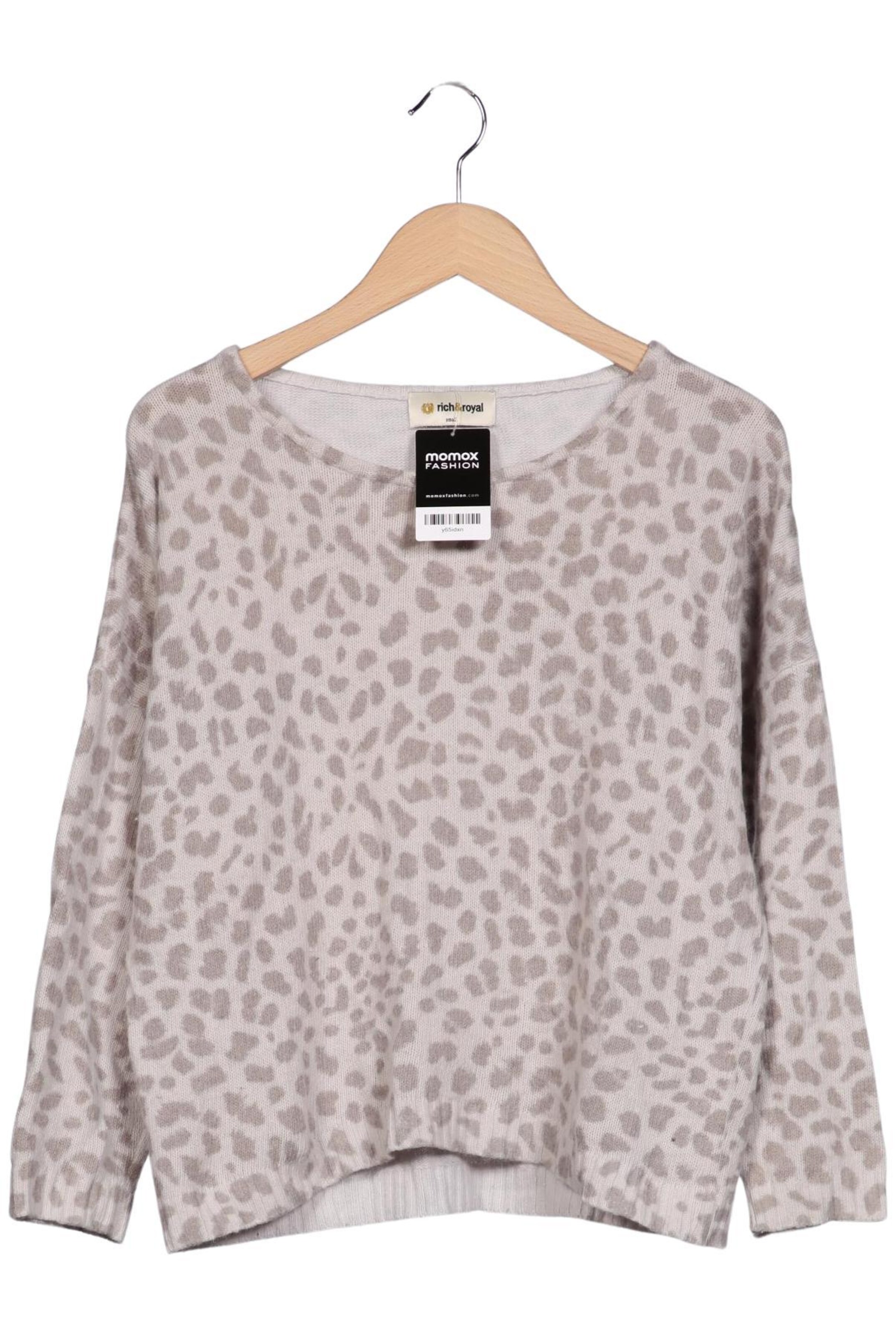 Rich & Royal Sweater & Cardigan in S in Beige: front